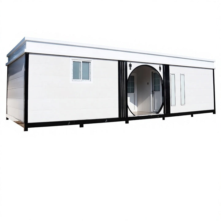 Integrated Environmental Protection Plastic Outdoor Mobile Public Restroom Toilet for Park Site