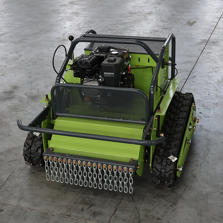Factory Latest 550mm Battery 24V Alfalfa Robot Mower Autonomous Gasoline zero Turn Remote Control Lawn Mowers for Slope