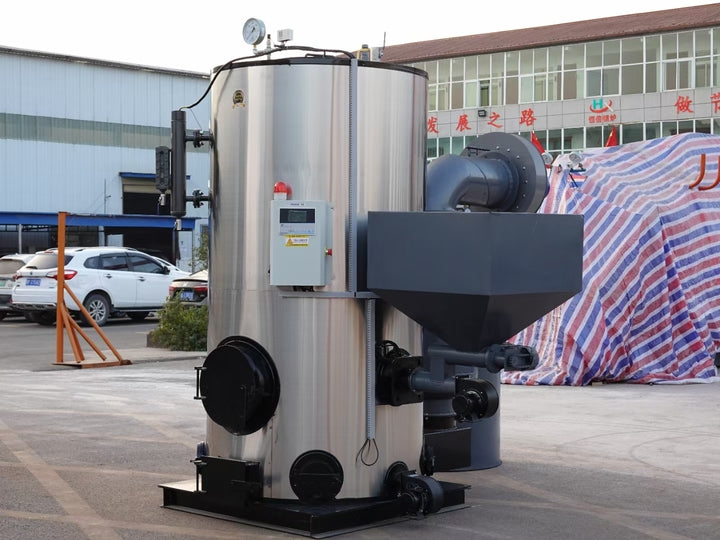High Quality Wholesale Cheap Automatic Energy Saving Industrial Vertical Fire Tube Biomass Sawdust Steam Generator Boiler