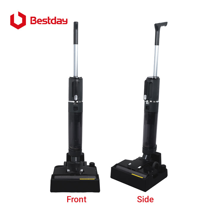 Deep Cleaning Cordless Wet Dry Vacuum Cleaner Smart Floor Washer with Self Cleaning LED Display for Hardwood Tile Floors