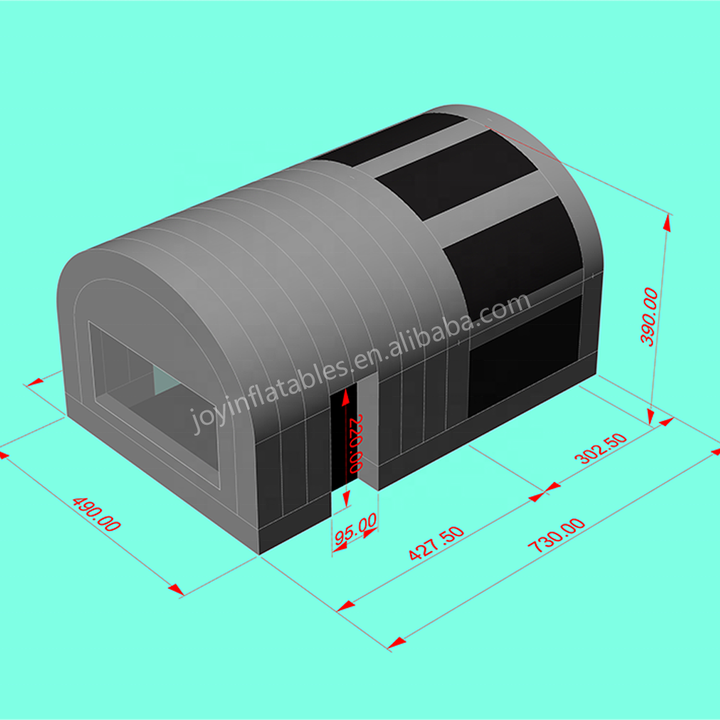Custom Outdoor Pvc Waterproof Inflatable Golf Simulator Tent Inflatable Golf Simulator Tent Hitting Cage Small House Tent