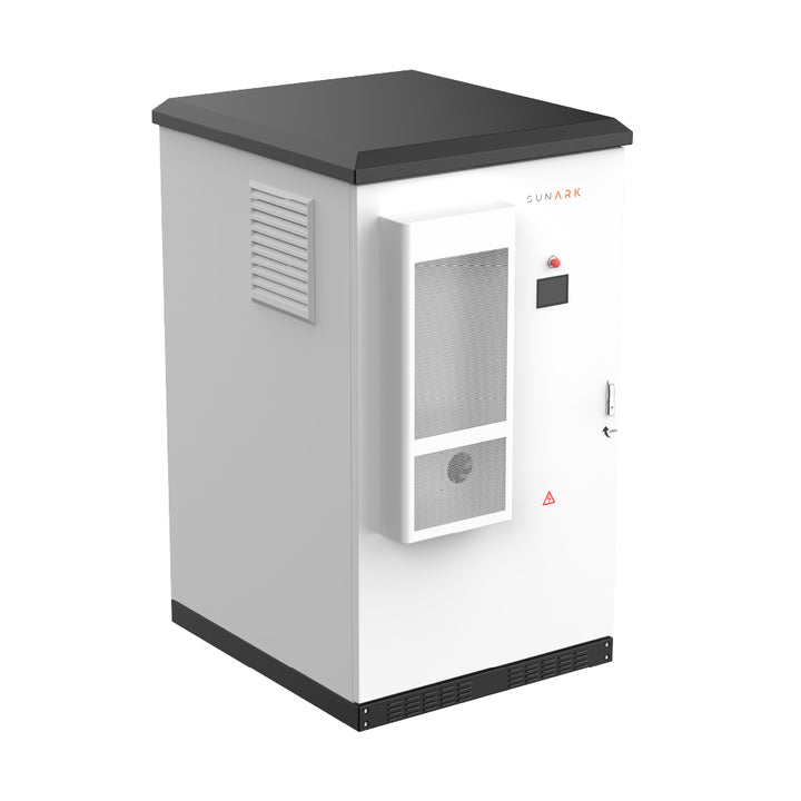 Sunark Energy Storage Battery Bess Container 100Kw 120Kw 215Kw BESS Lifepo4 Lithium Battery Outdoor Cabinet with Solar Panels