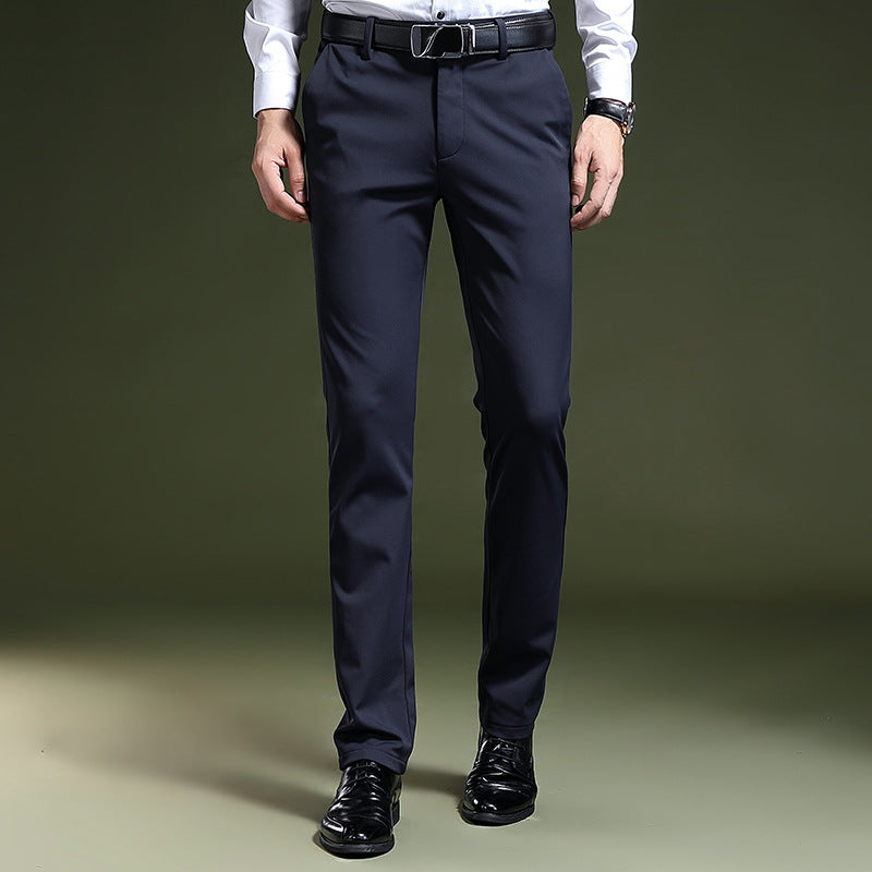 2023 new arrival Men Pants business casual high rebound easy-care upmarket fashion pant