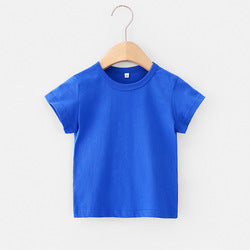 Cotton Comfort: Blank Plain Children's T-shirts for Every Occasion