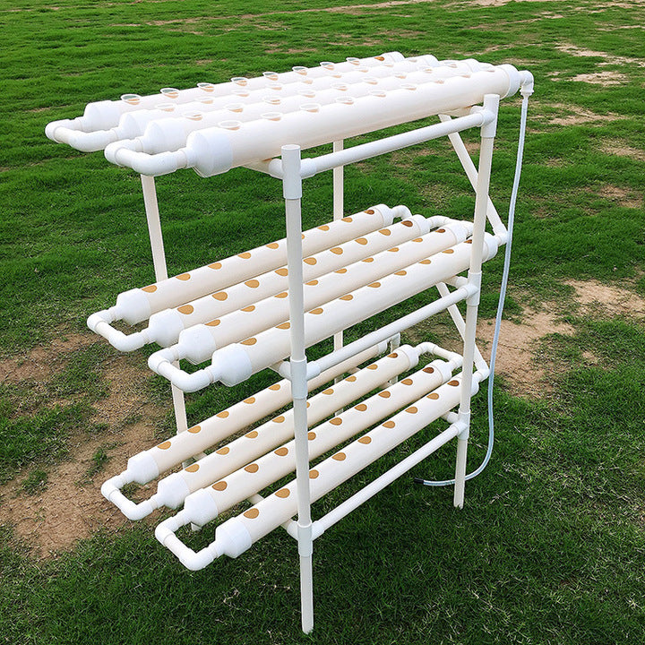 Home Indoor Soilless Vegetable Hydroponic Tower Growing Syatem 108 Plant Holes Smart Aeroponics Tower Planting Rack