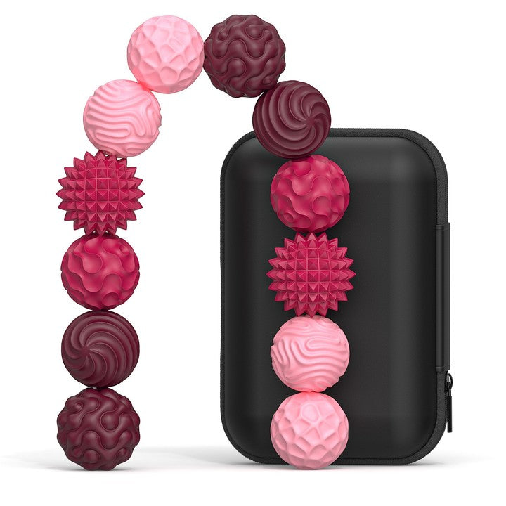 Silicone Balls Fidget Toys for Adults & Teens 6PCS 12pcs Quiet Desk Fidgets with Textured ADHD Anxiety Toys
