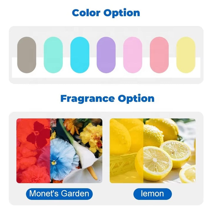 WOW 5 in 1 3 Chamber 8g Floor Mopping Cleaning Detergent Capsules Floor Cleaner Gel Pods