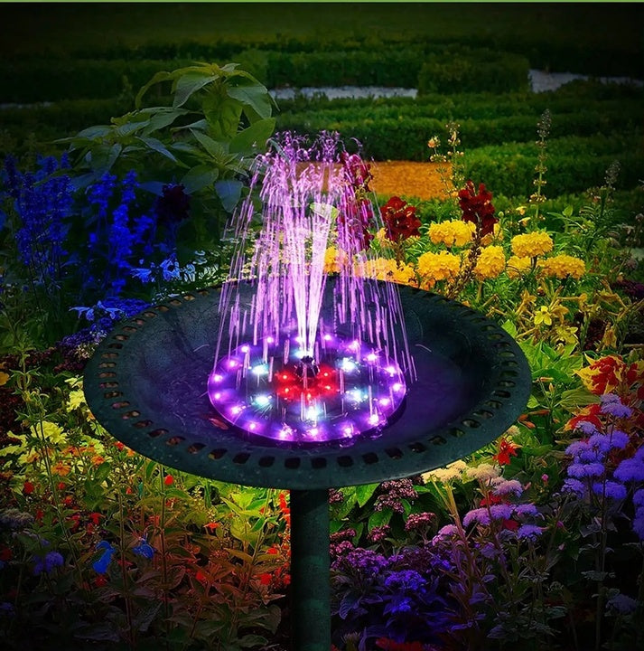 Solar Floating Water Fountain for Bird Bath