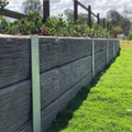 Australia Concrete Sleeper Retaining Wall Landscape DIY