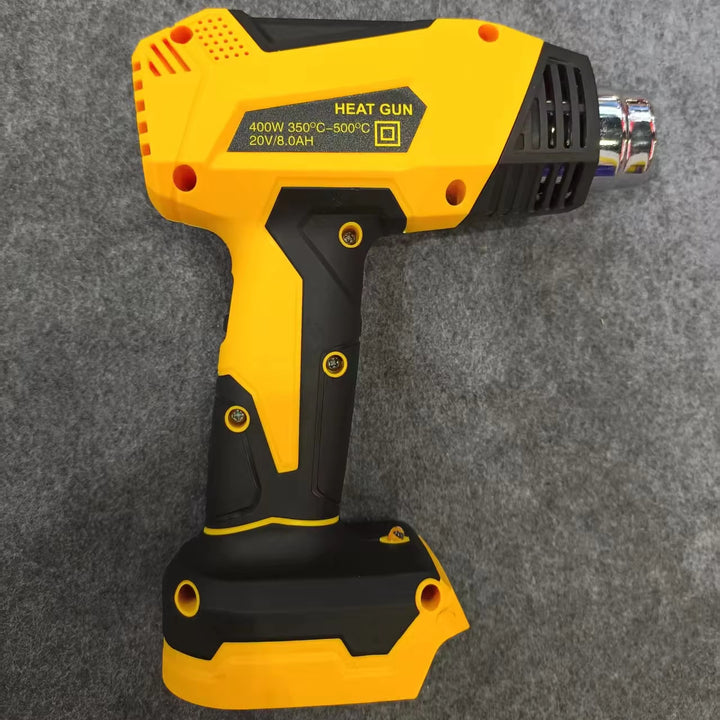 2000W Copper Core Lithium Battery Heat Gun, Small Cordless Portable Hot Air Blower for Home Use, Adjustable Temperature