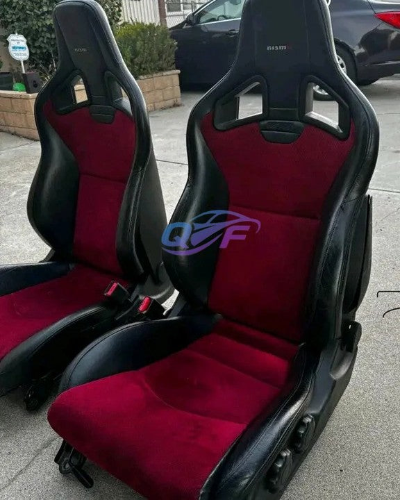 Universal High Quality Pvc Leather Racing Bucket Seats Simulator Gaming Station Adjustable Sim Bucket Carbon Fiber Back Seats