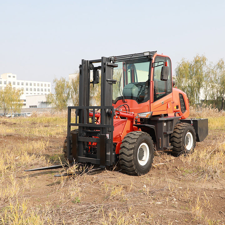 China Forklifts Price Rough Terrain Forklift 3 Ton 5 Ton 7 Ton Factory 4x4 off Road Forklift