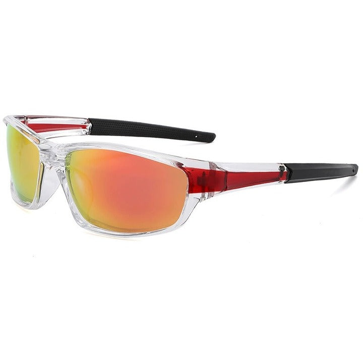 High Quality Custom logo Outdoor Sport Unisex Uv400 Lens Mirror Sports Glasses for Men