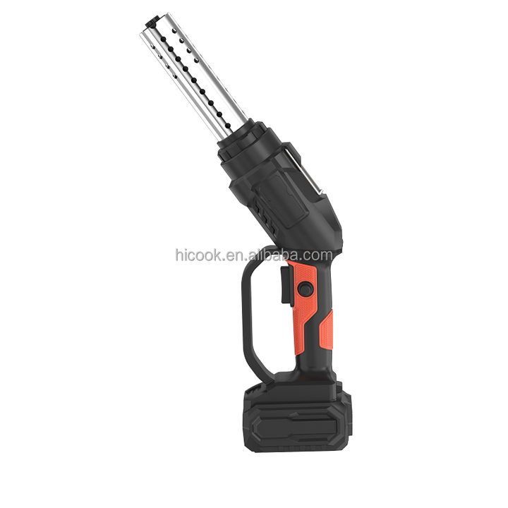 BBQ Accessories Li-ion DC Cordless Rechargeable Battery Heating Heat Gun Grill Lighter