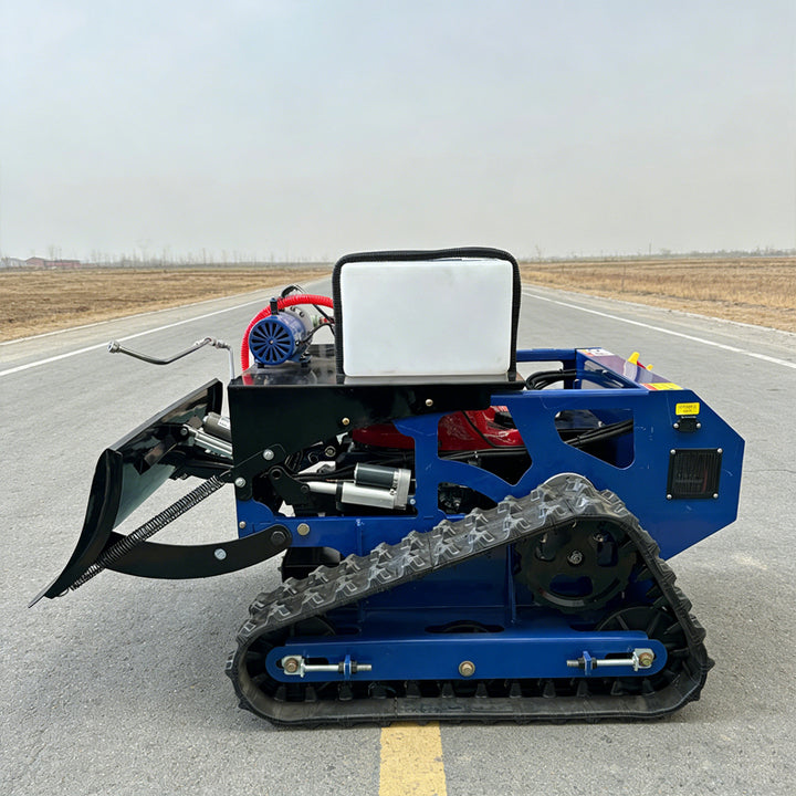 Remote Crawler Agricultural Mower Pesticide Sprayer Ground Clearing Dozer Farm Weeding Machinery