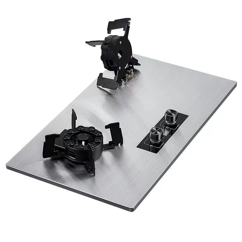 kitchen appliance glass 2 burner table top good fire gas stove cooker