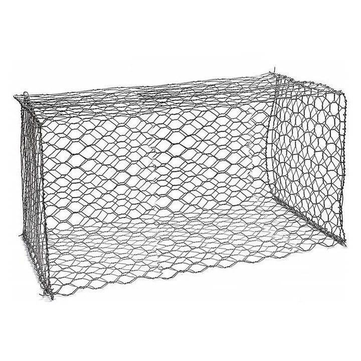 Galvanized Gabion Stone Retaining Wall Cheap Steel Wire Mesh PVC Coating Hexagonal Hole Shape Welded Cut Size Processed Service