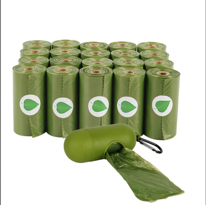 Eco-Friendly 100% Biodegradable Compostable Dog Poop Bags and Dispenser China Manufacturer Wholesale Plastic Dog Poop Bag Holder