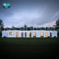 New Design 100 Sq Meter One-Floor Prefab House for Villa Usage Constructed with Durable Sandwich Panel Material