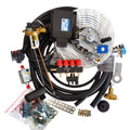 LPG cng conversion kit for petrol cars bus full 4 cylinder petrol fuel injection system for 3 cylinder engine lpg auto gas kit