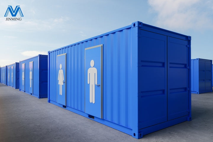 Customized Mobile Portable Container Toilet Superior Quality 20ft Prefabricated Modular Outdoors Public Restroom Bathroom