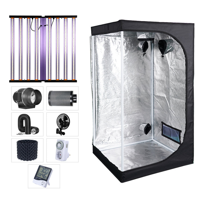 Large 20x10ft Complete Hydroponic Grow Room Tent Kits Perfect for Commercial Herb Cultivation