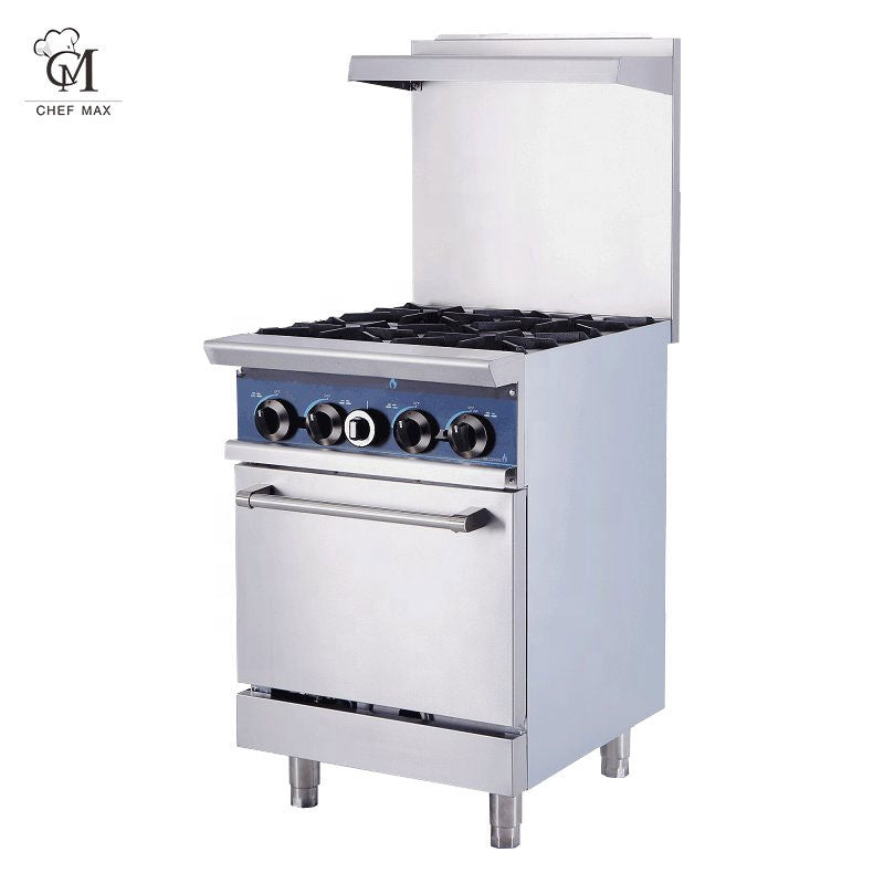 Hot Sale  commercial Kitchen Equipment gas cooker 4 burner  oven burner cooking range gas stove
