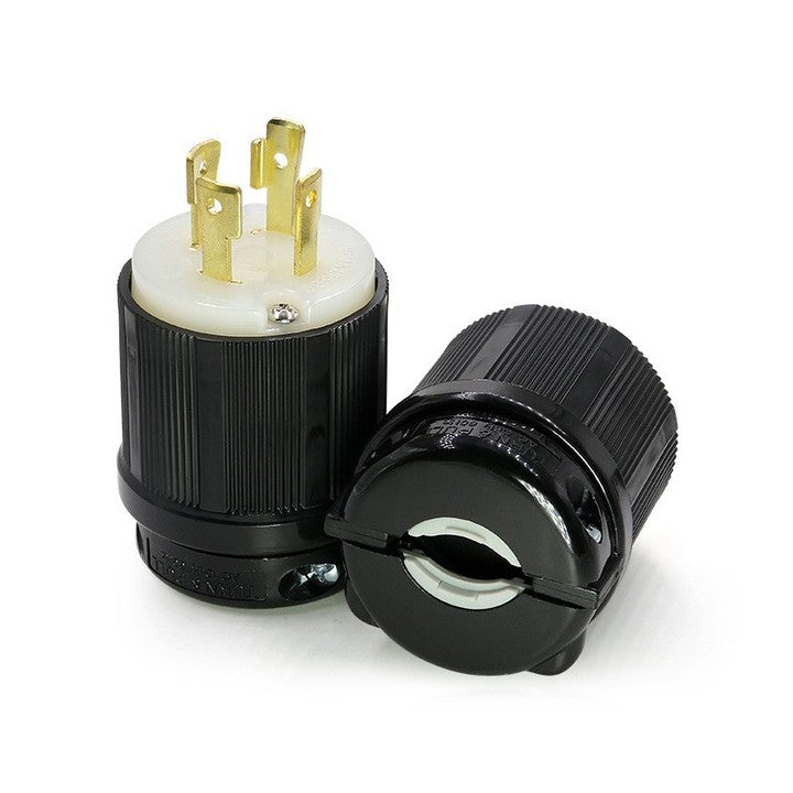 NEMA L16-20P US Twisting Locking Electrical Industrial Plug 20A 480V Quality Nylon Connector and Plug