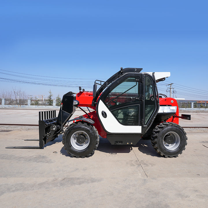 Hot Selling 4 Tons Telehandler 18m Lifting Telescopic Arm Forklift Mini Telescopic Forklift