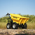 AUSTTER Loading 300Kg Self-propelled 4x4 6.5hp Gas Petrol Engine Powered Truck Mini Dumper Wheel Barrow for Building Site