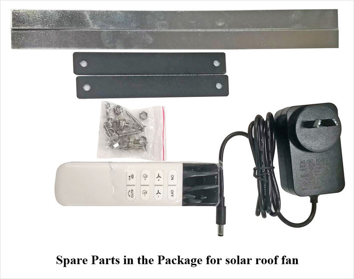 Quietcool 35W Solar Powered Industrial Attic Roof Mounted Vent Exhaust Fan with Smart Thermostat Fan Factory