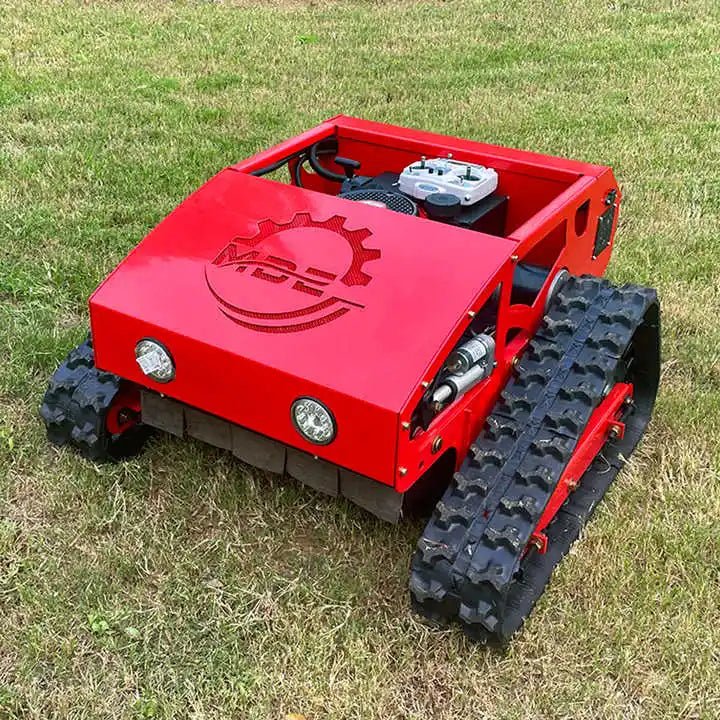 Crawler Robot Lawn Mower Self Propelled Remote Control Walking Tractor Garden Grass Cutting Machine Automate Cordless Lawn Mower