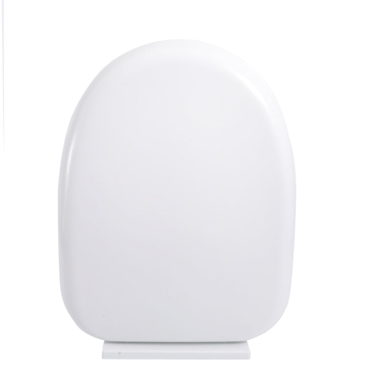 Good Quality Modern Anti-Slip Plastic Round Front-close Toilet Seat Cover with Buffer Cover Plate From China