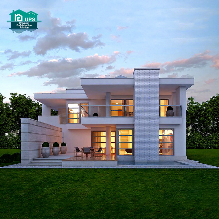 UPS Prefab Cement Homes Rapid Construction Earthquake-resistant Prefabricated Mobil Home
