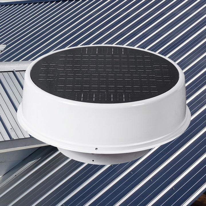 Industrial Eco Solar Attic Roof Fan High Efficiency Aluminum Alloy Brushless DC Motor OEM/ODM Customizable Roof Ventilator