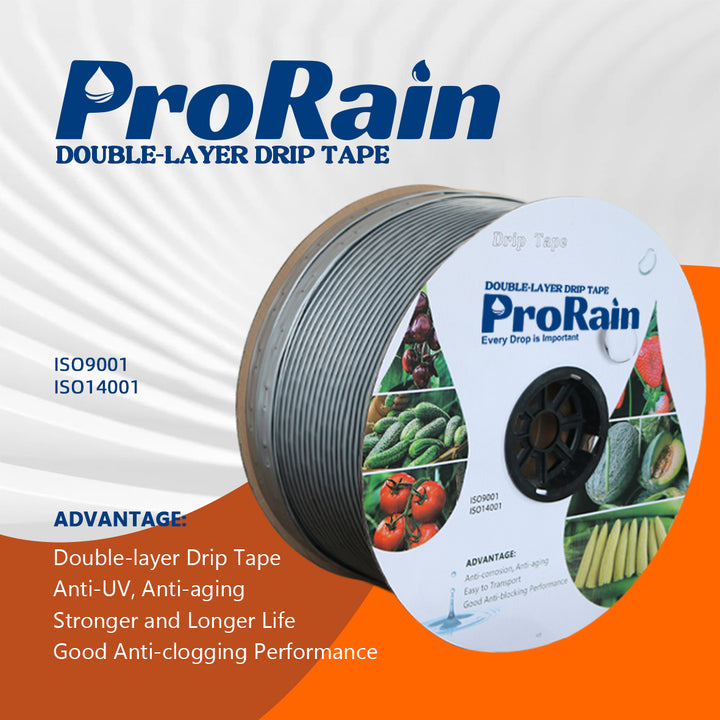 Farm Irrigation Drip Tape 8 Mail 12 Mail 16 Mail Spacing 10cm to 30 cm Agricultural Irrigation Pipe