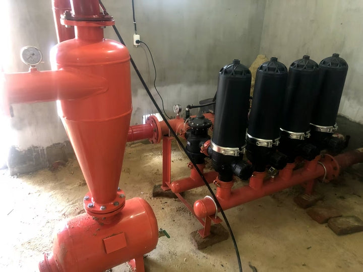 50 Disc Water Drip Irrigation System Filter with Automatic Backwash Filter System for Farm