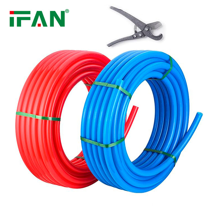 IFAN Factory 16-32 mm Underfloor Heating System Red Blue PERT Pipe PEX Pipe