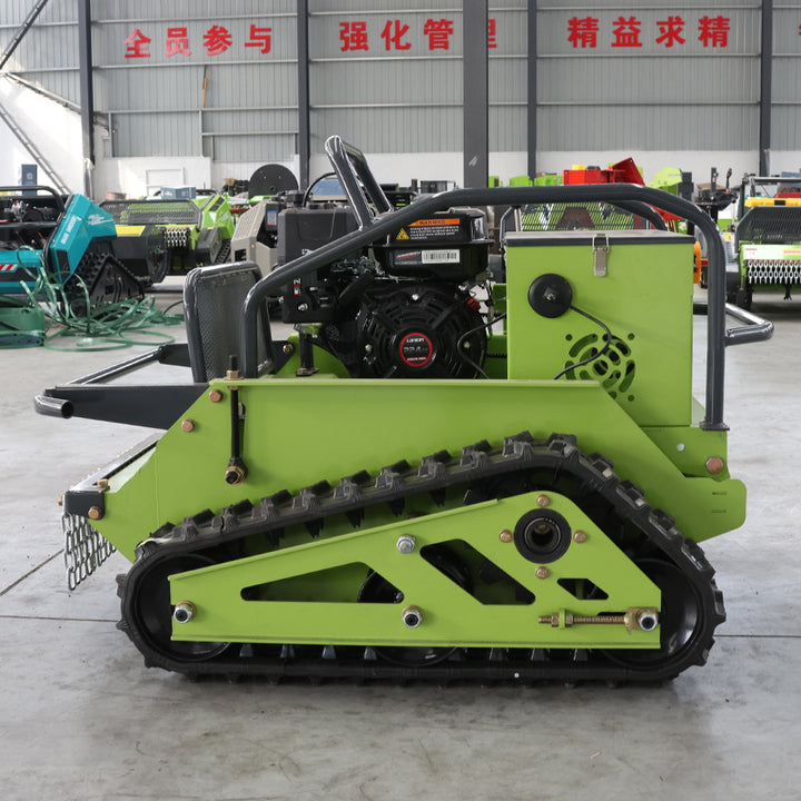 Factory Latest 550mm Battery 24V Alfalfa Robot Mower Autonomous Gasoline zero Turn Remote Control Lawn Mowers for Slope