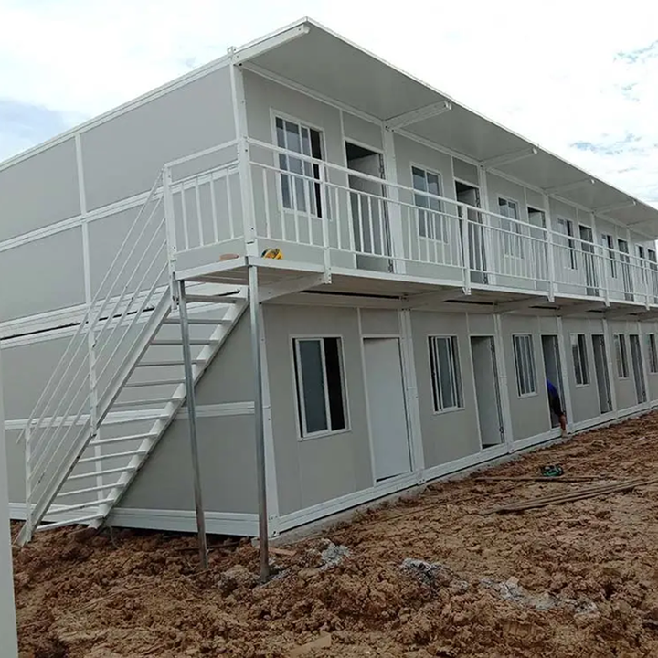 Modular Prefab Durable Insulated Weatherproof Quick-Assemble Portable Outdoor Chinese Accommodation Folding Container House
