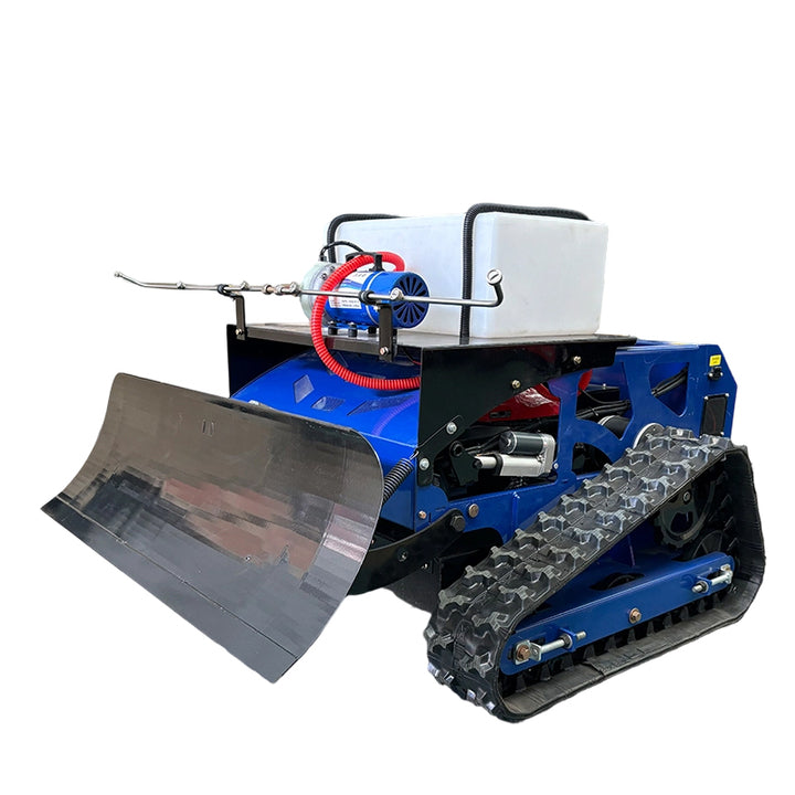 Remote Crawler Agricultural Mower Pesticide Sprayer Ground Clearing Dozer Farm Weeding Machinery