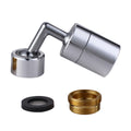 Brass Chrome Tap Sink Water Basin Splash Filter Faucet 720 Rotatable Faucet Sprayer Head