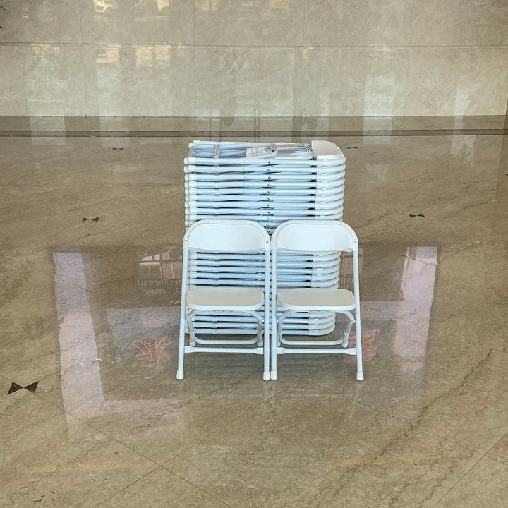 10 Pcs/carton Modern Design Low Price Colorful Plastic Stackable Folding Chairs for Kindergarten Elementary School Students