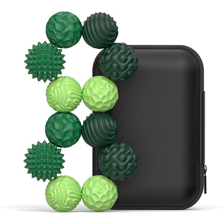 Silicone Balls Fidget Toys for Adults & Teens 6PCS 12pcs Quiet Desk Fidgets with Textured ADHD Anxiety Toys