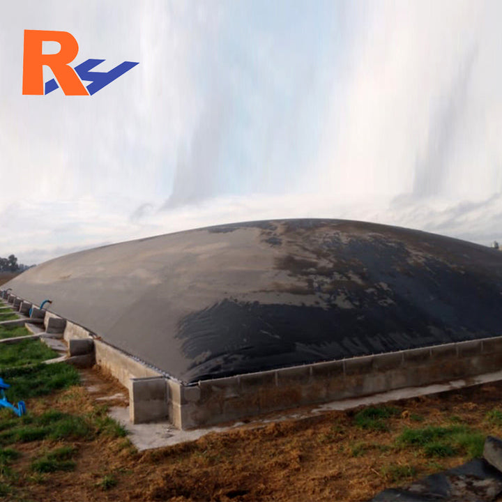 Biogas Digester HDPE Liner1mm 1.5mm HDPE Geomembrane Hdpe for Digester Biogas Organic Waste Containment Lagoons Pond Liner