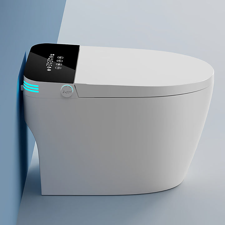 Modern Auto Sensor Flush Intelligent Bidet Wc Heating Toilet Bowl Automatic Operation Smart Bathroom Toilet With Remote Control