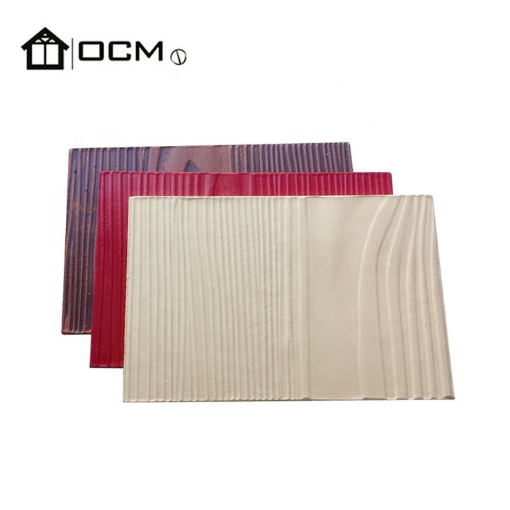 High Performance Exterior Siding Outdoor Fiber Cement Board Wood Grain Cement Siding