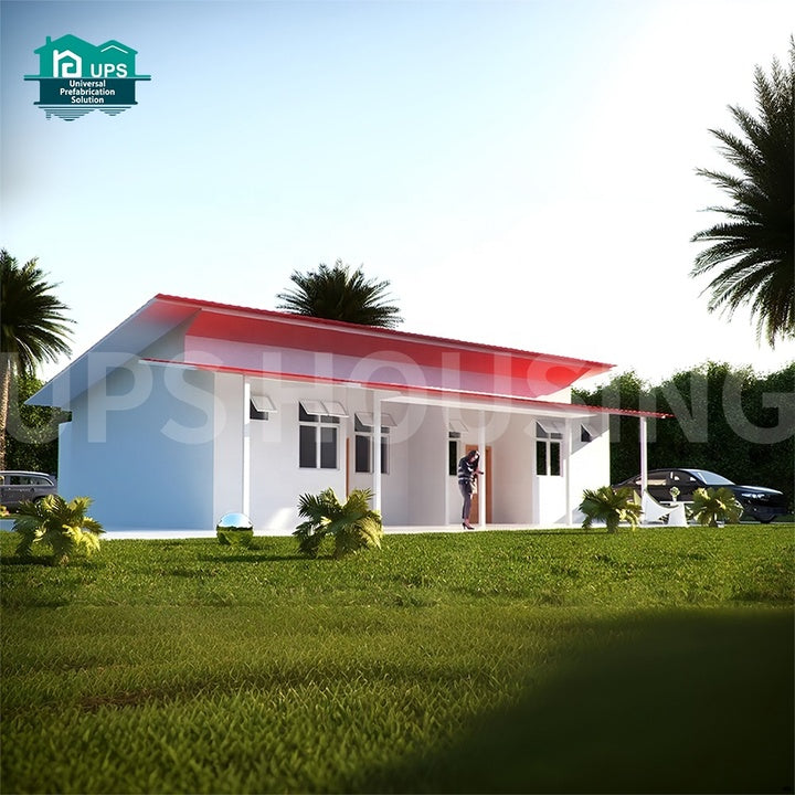 Cheap Modern Prefab House Easy Assembly With 2-3 Bedroom Prefabricated Mini House Granny Flat House