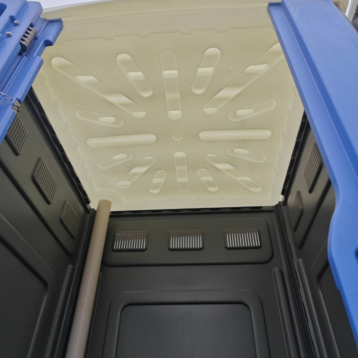 Portable Outdoor Toilet Heavy Duty HDPE Restroom for Construction Workers and Job Sites