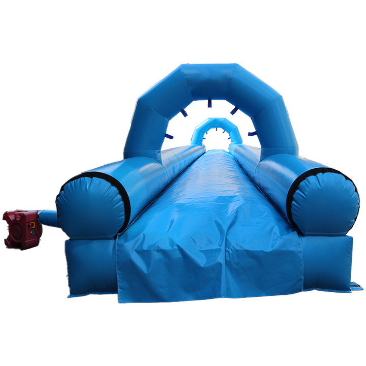 Customized Games Inflatable Water Park City Slide Single lane Slip
